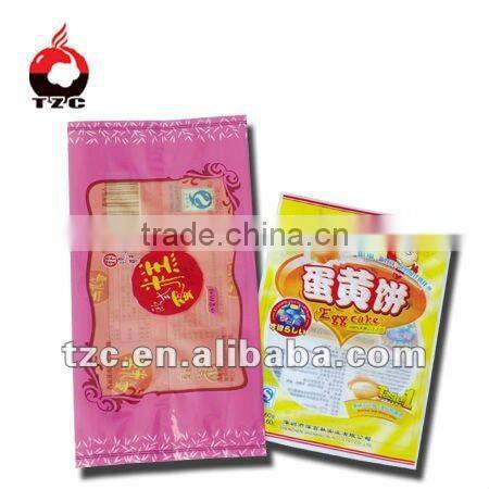 2013 new design food snacks bag form TZC printing company