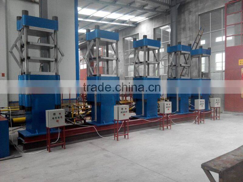 Hydraulic press machine for eva children bedding / eva foaming yoga sheet making machine