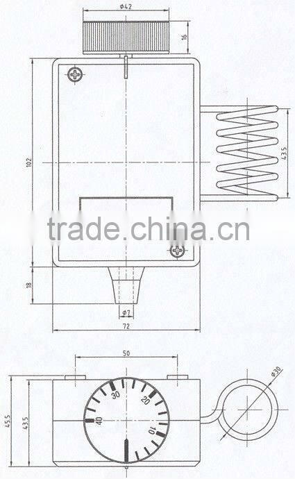 GREENHOUSE/WAREHOUSE THERMOSTAT WPR-40Z