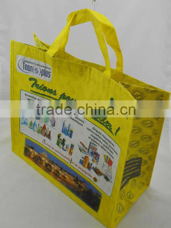 ZH1005R-PET designer shopping plastic bags
