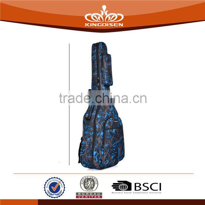 Camo Blue 40 / 41 Inch Acoustic Guitar Bags Guitar Case