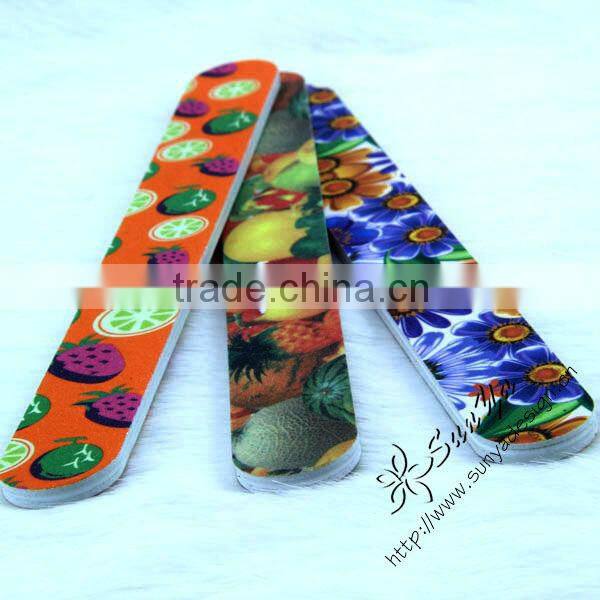 nail file with SANKYO FUJISTAR COATED sand paper