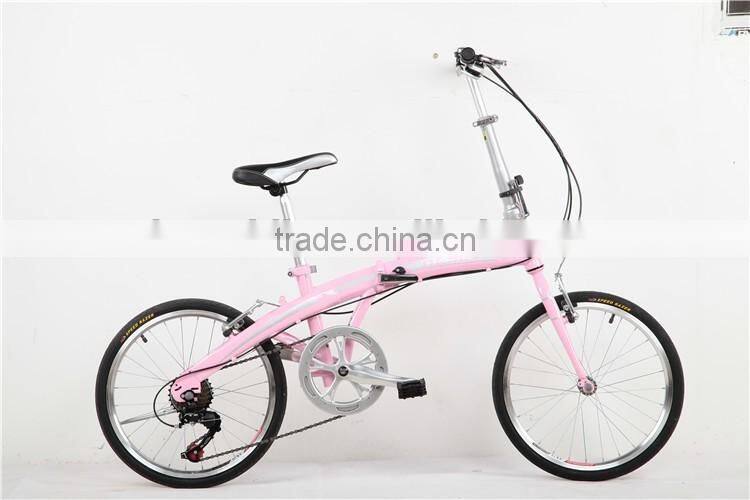 20 size U8 style cheap steel folding bike 20 pocket bike