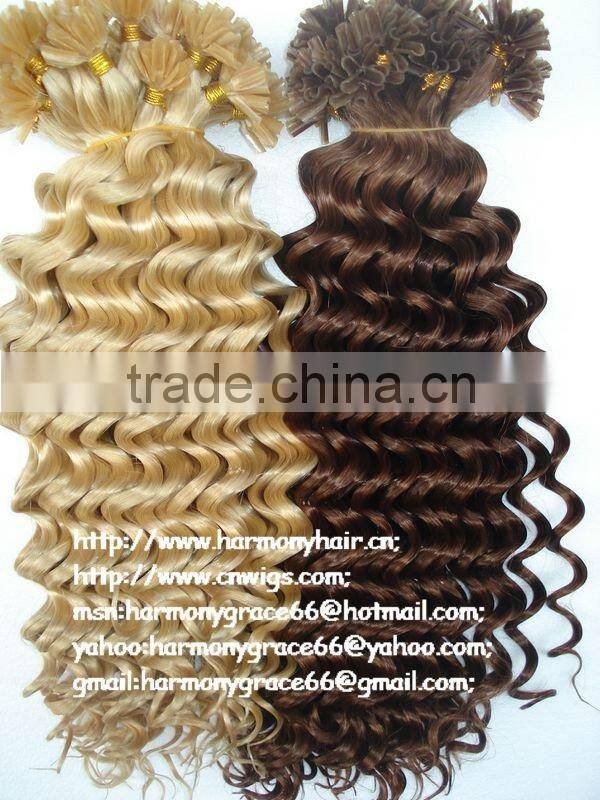 QUALITY REMY 100 keratin tip human hair extension