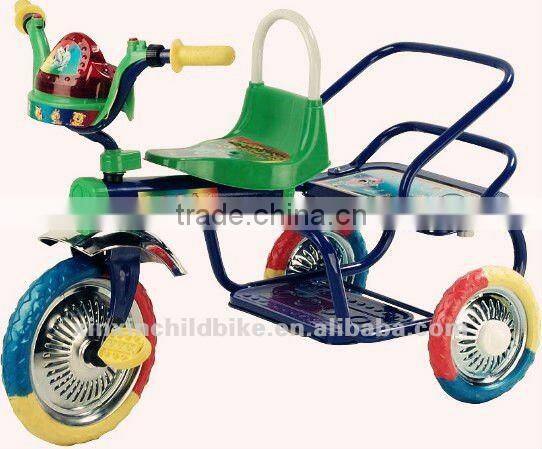 hot sale double seat children tricycle , baby tricycle, kids tricycle
