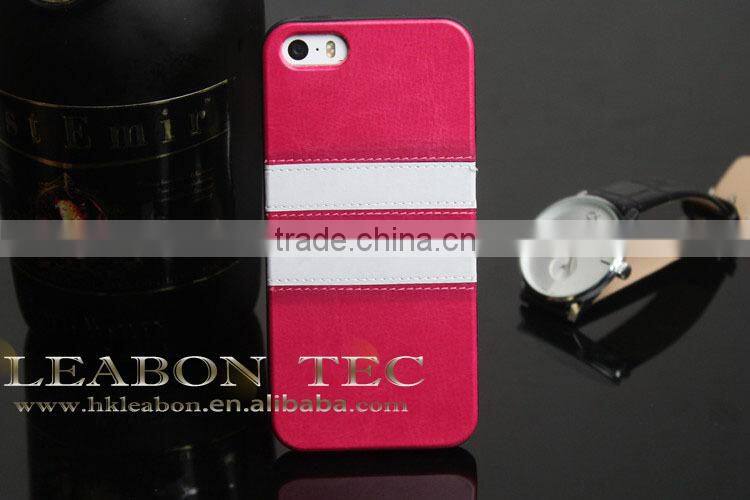 2014 new product leather back case for iphone 5s cell phone case, alibaba