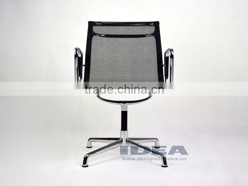Replica Charles Low Back Mesh Meeting Chair - Black Mesh