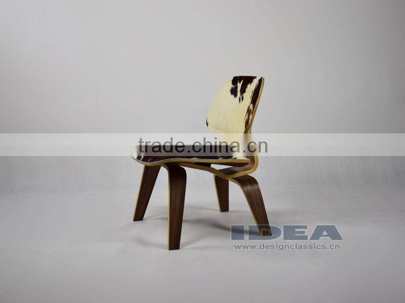 Replica Charles Plywood Lounge Chair - Pony Skin