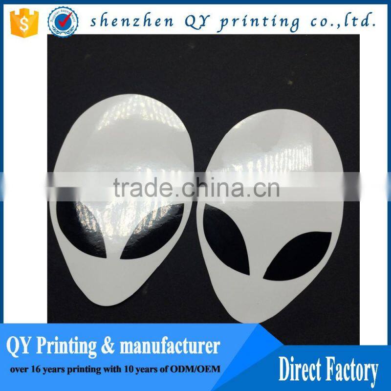 custom color printing adhesive vinyl outdoor label stickers