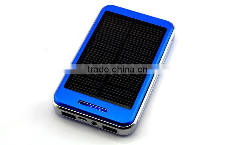 Large Capacity Cellphone Solar Power Bank 11200mah, outdoor power bank