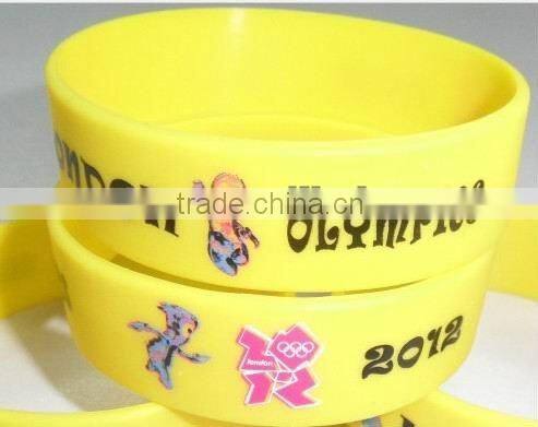 HOT saling Silicone Ion Wristband ,funny silicone bracelet