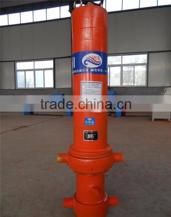 Single Acting Dump Truck Hydraulic Cylinder