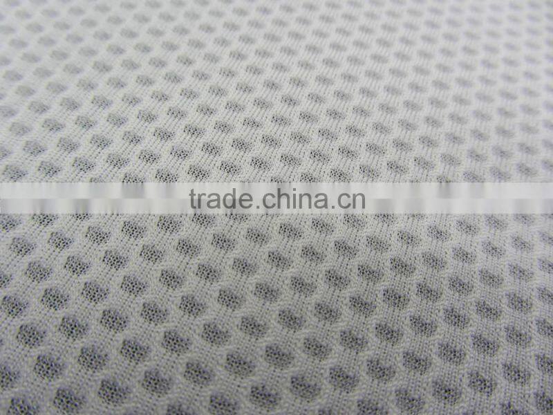 100% polyester mesh net jacquard fashion dress sportswear interlock fabric