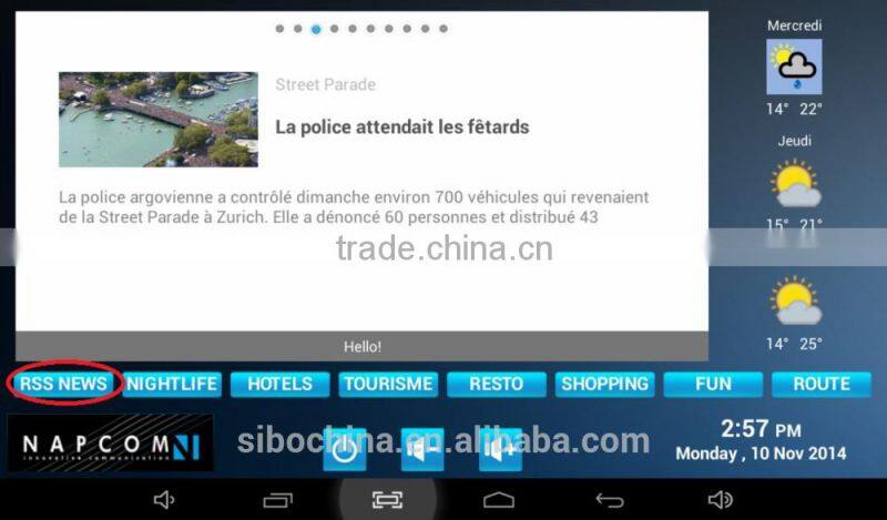 10 Inch Android Headrest Screen For Advertising Monitor In Taxi Cab Bus