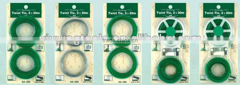 30 Meter Garden Plant Plastic Coated Twist Tie
