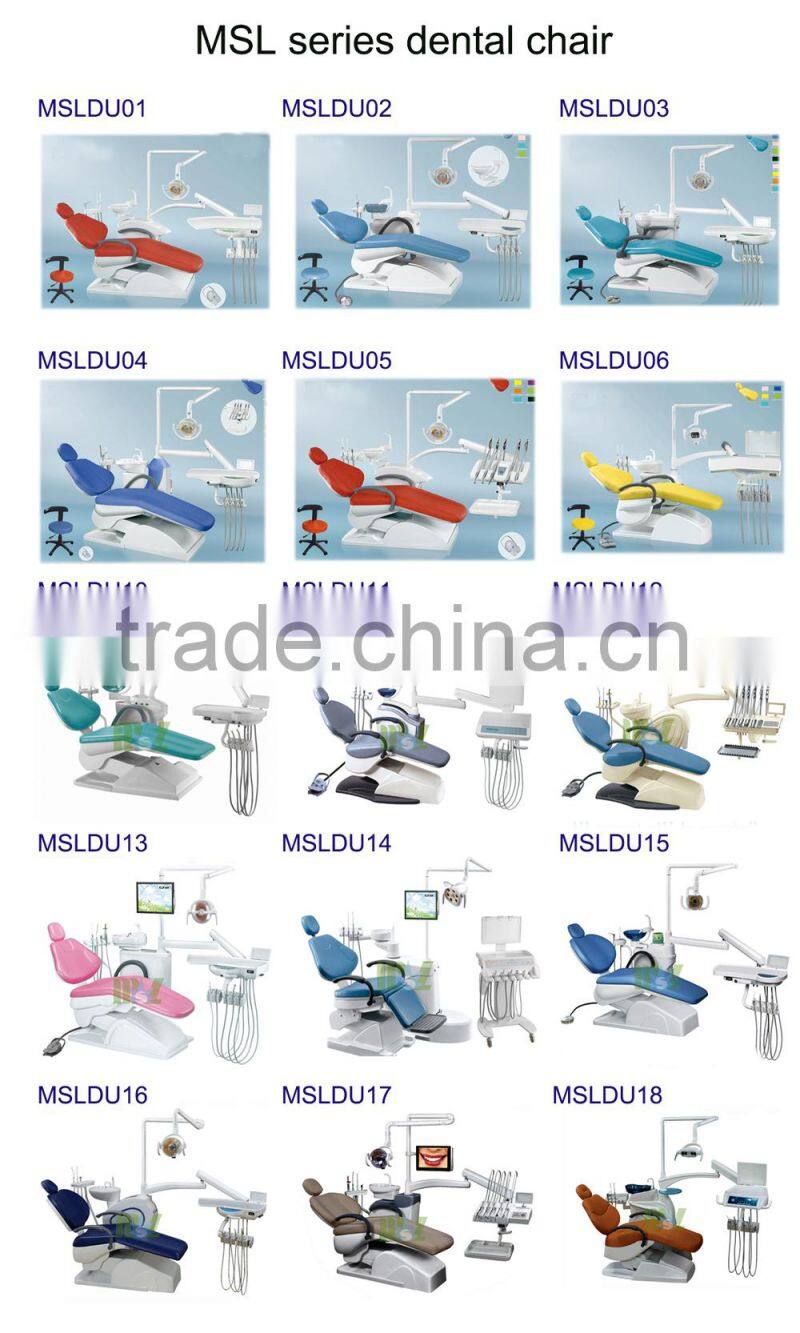 The best dental chair MSLDU18-M, professional dental unit supplier!