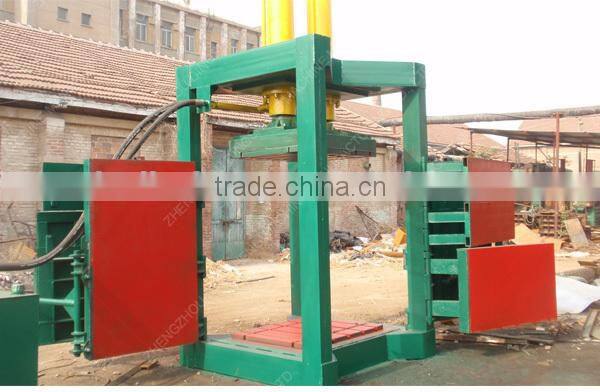 hot selling hydraulic baler for plastic cardboard