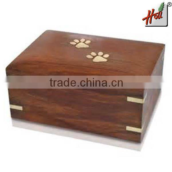 Super quality wooden Pet Urn Box For Sale HCGB8125