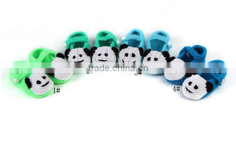 Hot Sale Soft Comfortable Hand Crochet Baby Shoes Plumex Naturata Knitted Shoes