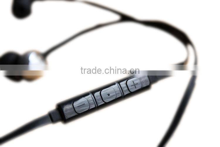 3.5mm connector white microphone original mobile earphone with mic for LG