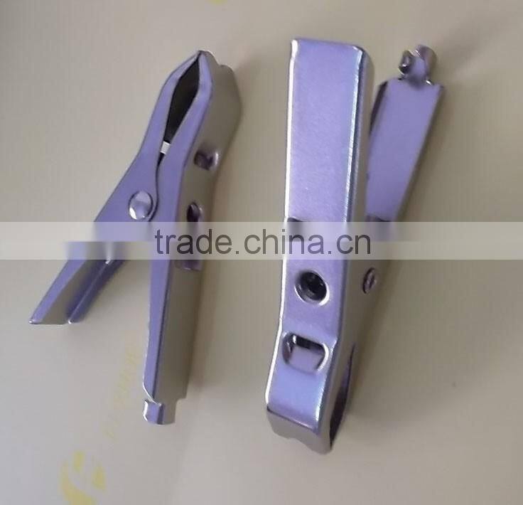 Foxsur high performance with competitive price Car battery clip 100mm 150A cables Alligator clips Charger Clamp