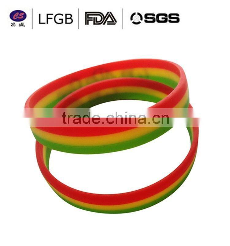 2016 Promotional fashion sport Bulk Cheap Silicone Wristband / Silicone Bracelet / Wrist Band