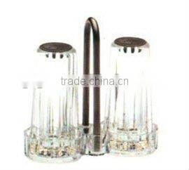 Plastic custom unique sauce salt and pepper shaker