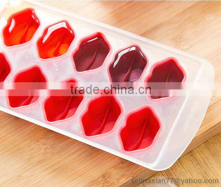 NEW Novelty Fruit Ice Juice Cube Tray Chocolate Jelly Silicone Mould Party