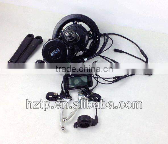 Mid drive bafang 8fun brushless motor electric bicycle conversion kits