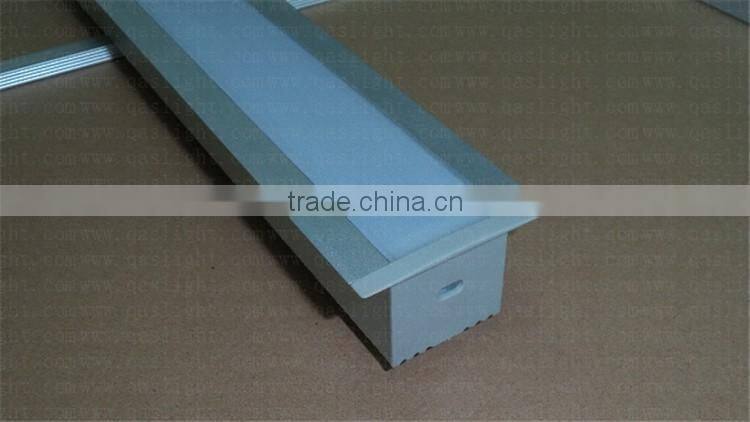 QS-A62 55X31MM Aluminum LED Profile For Stairs Lighting