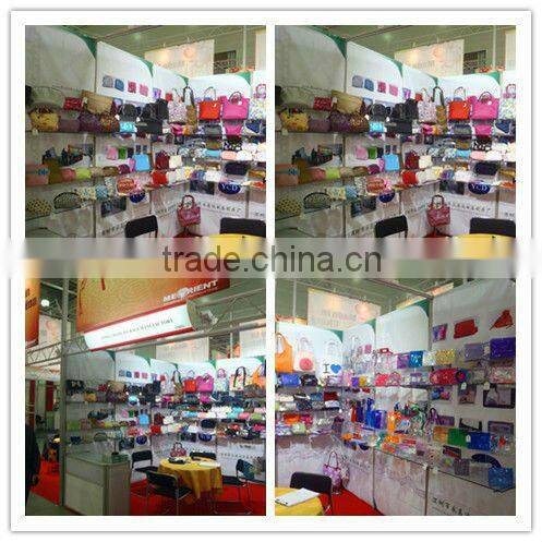 clear PVC packing bag with drawstring