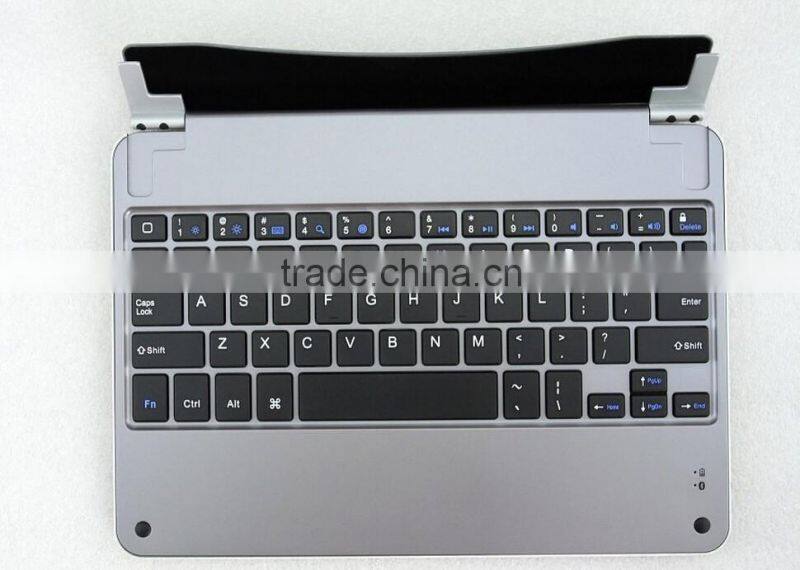Top Quality Thin Aluminum Alloy Backlight Wireless Bluetooth Keyboard For iPad Air iPad 2.3.4 iPad Mnin