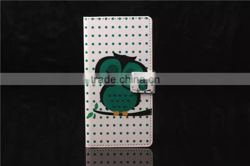 Butterfly Flag Owl Flower Leather Wallet Cover Case For Sony Z3/Z3 mini