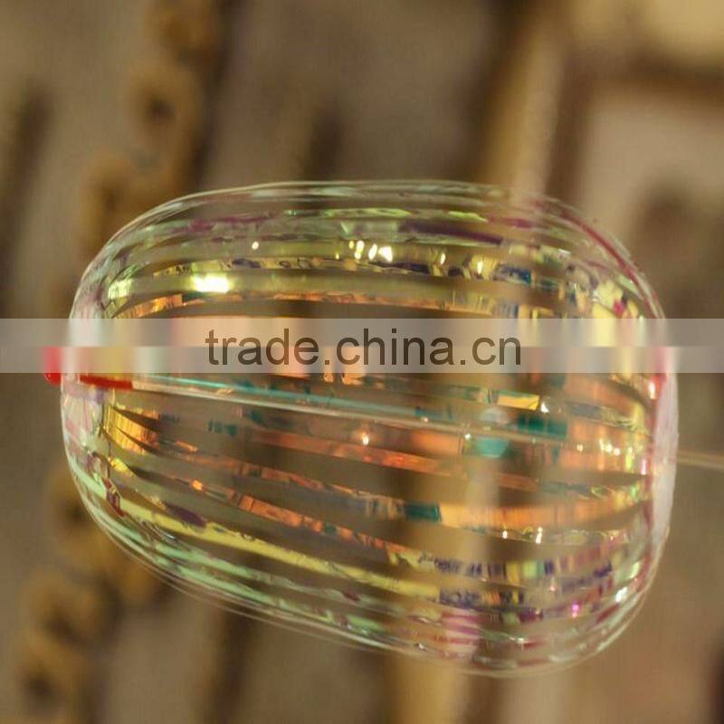 26 Micron PET Iridescent Plastic Film, Magical Film, Spangle Film For Packing