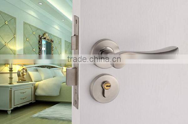Stainless Steel Interior Wood Door Lockset