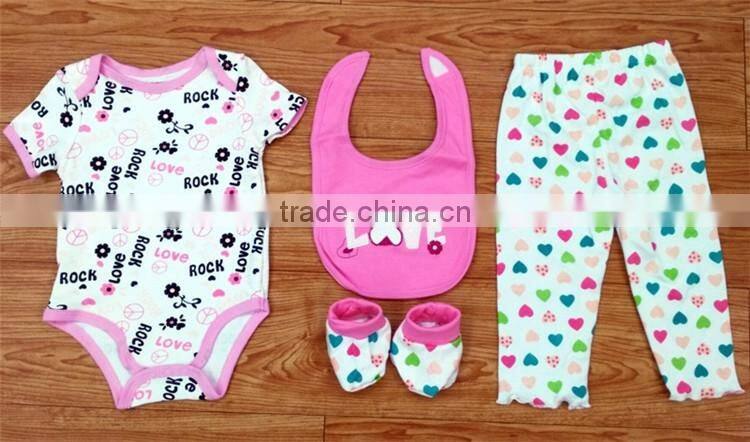 2016 New Style Short Sleeve Kids Romper