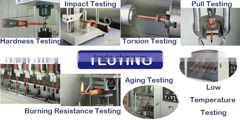 High Quality Rubber Handle Screwdriver crv material best screwdriver