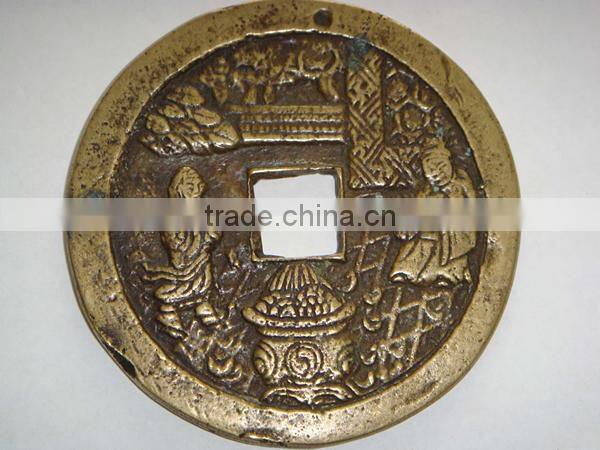 Custom Made Aged Brass Coin