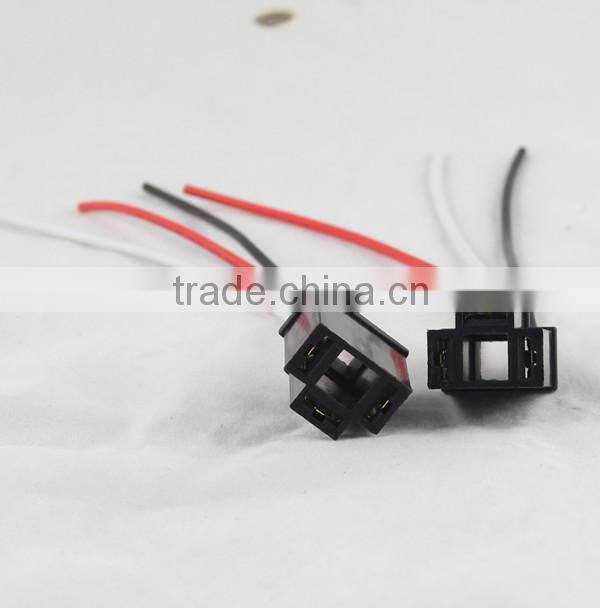 H4 Plug Lamp holder Base Led Lighting Socket LED fog Light bulb adaptor socket