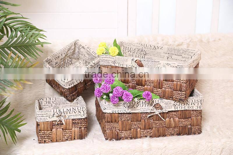 7 hand woven - pastoral style - straw - Storage Basket - Storage Basket - water basket - sundry basket - woven baskets