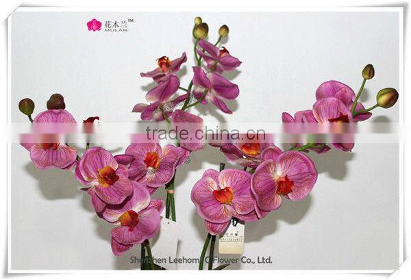 Hot Selling Potted Orchid Hydrangea Silk Flower For Decoration