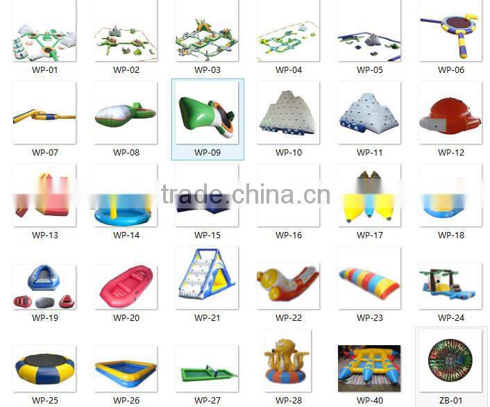 2015 hot new commercial inflatable water roller water games