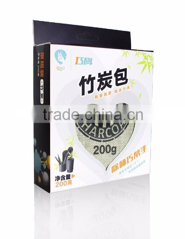 Customized Scented Bamboo Charcoal Deodorizer Bags Shoe Odor Eliminators to Keep Shoes Fresh and Dry