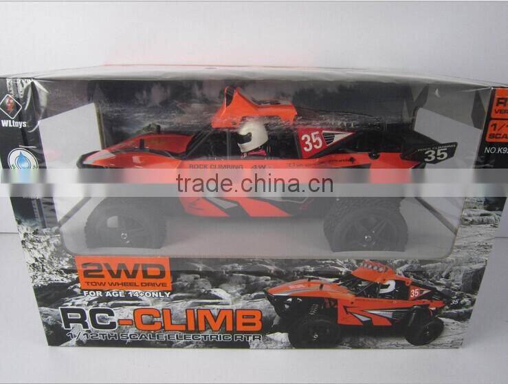 hot sell plastic shantou toys 1:12 electric off-road car radio control,desert off-road car