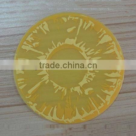 2D soft pvc coffee mat for cafe (KMS-1945)
