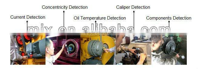 For brick making machine hydraulic concrete mixers