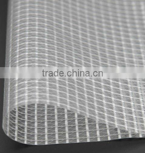 durable pvc mesh fabric for greenhouse or outdoor cover