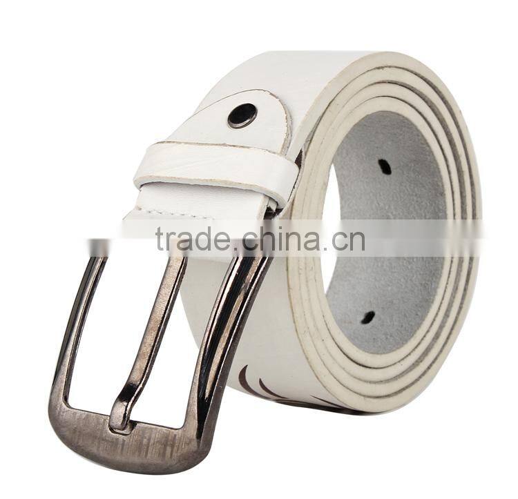 2015 new style men 100% genuine leather belt