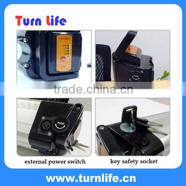 24V 10Ah Silver Fish Electric Bicycle Battery Pack