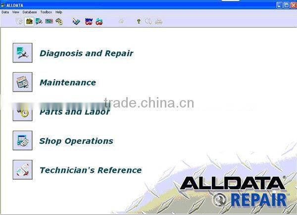 Auto Repair software Alldata 10.52 2013+Mitchell Ondemand 5 Q1.2012 2 in 1